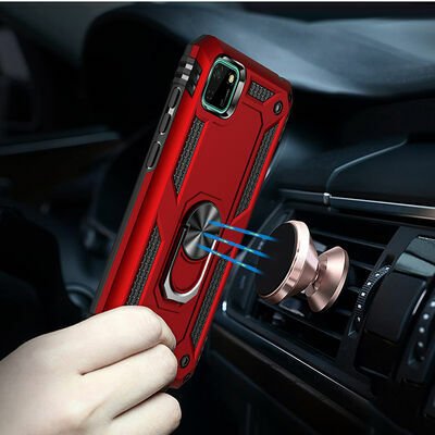 Huawei Y5P Kılıf Patinda Vega Kapak