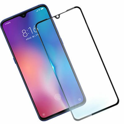 Xiaomi Mi 9 Lite Patinda Kenarları Kırılmaya Dayanıklı Cam Ekran Koruyucu
