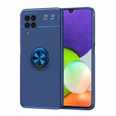 Galaxy A22 4G Kılıf Patinda Ravel Silikon Kapak