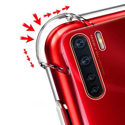 Oppo Reno 3 Kılıf Patinda Nitro Anti Shock Silikon