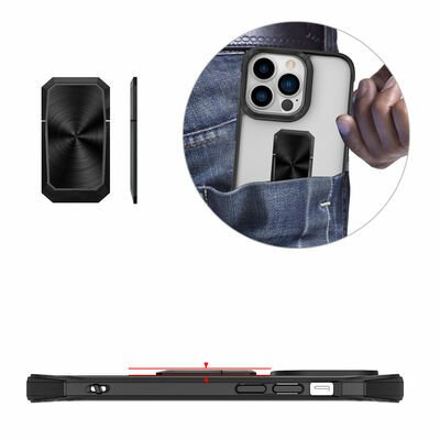 Apple iPhone 13 Pro Kılıf Patinda V-Bax Kapak