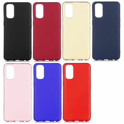 Oppo Reno 4 Kılıf Patinda Premier Silikon Kapak
