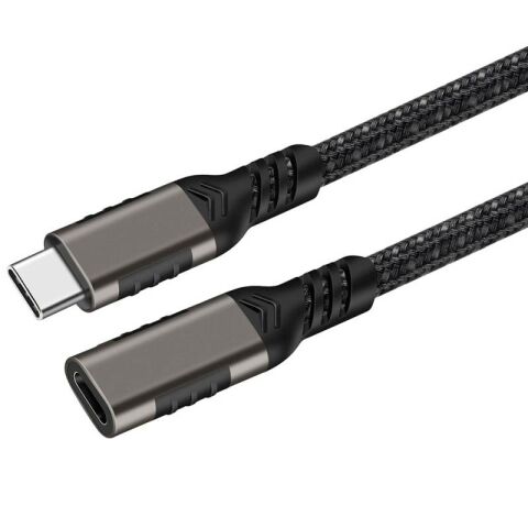Patinda Extension USB3.2 Type-C PD Uzatma Kablosu 100W 20Gbps 4K@60Hz 0.2 Metre