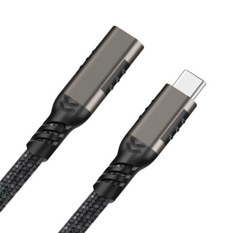 Patinda Extension USB3.2 Type-C PD Uzatma Kablosu 100W 20Gbps 4K@60Hz 0.2 Metre
