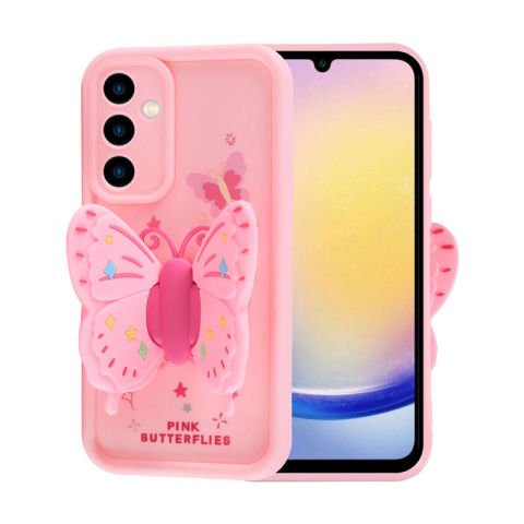 Galaxy A25 Kılıf Kamera Korumalı Figür Tasarımlı Patinda Kapya Kapak