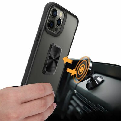 Apple iPhone 12 Pro Kılıf Patinda V-Bax Kapak