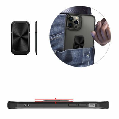 Apple iPhone 12 Pro Kılıf Patinda V-Bax Kapak