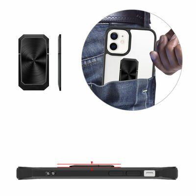 Apple iPhone 12 Kılıf Patinda V-Bax Kapak