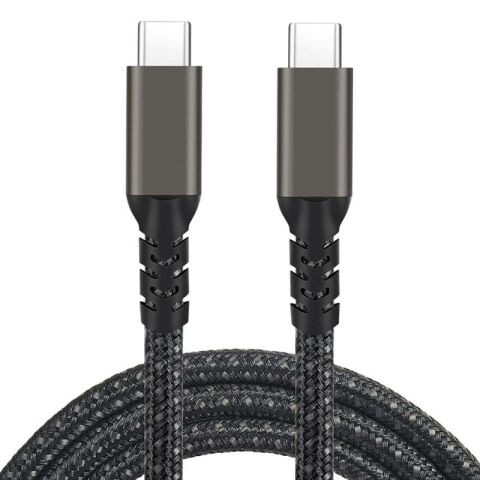 Patinda 2.Jenerasyon Type-C to Type-C USB3.2 PD Data Kablosu 100W 20Gbps 4K@60Hz 1 Metre