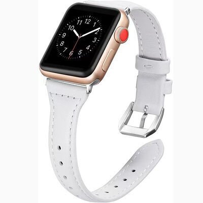 Apple Watch Ultra 49mm Kordon KRD-28 Deri Strap Kayış