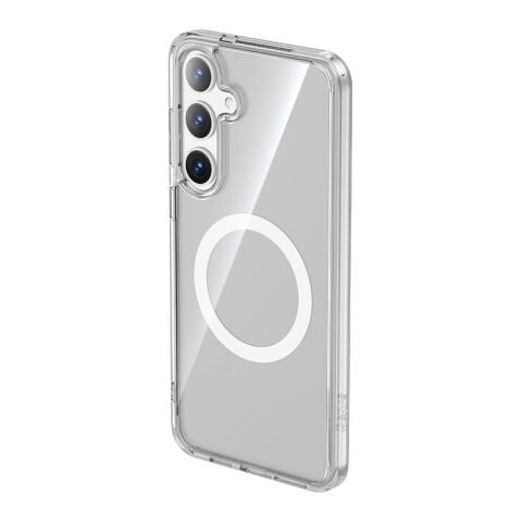 Galaxy S24 Kılıf Magsafe Şarj Özellikli Airbagli Şeffaf Benks LucentPro Serisi Kapak