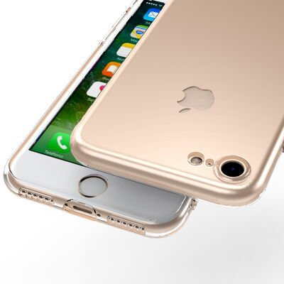 Apple iPhone SE 2022 Kılıf Patinda Kamera Korumalı Süper Silikon Kapak