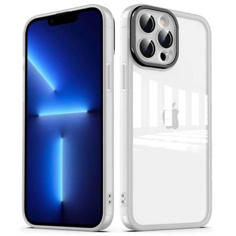 Apple iPhone 12 Pro Kılıf Kamera Korumalı Transparan Patinda Post Kapak