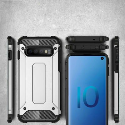 Galaxy S10 Kılıf Patinda Crash Silikon Kapak