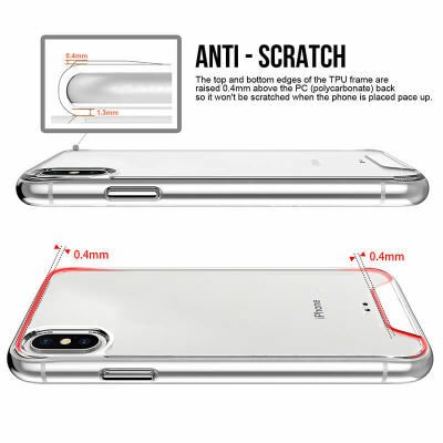 Apple iPhone X Kılıf Patinda Gard Silikon