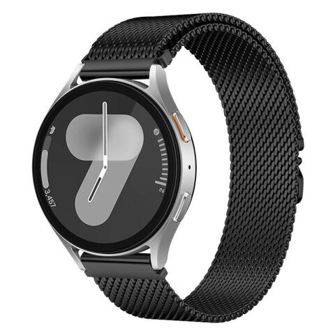 Galaxy Watch 3 45mm Patinda KRD-25 Metal Hasır Kordon
