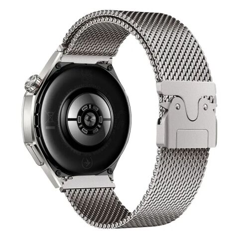 Galaxy Watch 3 45mm Patinda KRD-25 Metal Hasır Kordon