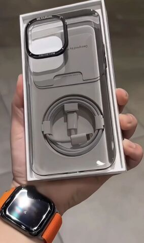 Apple iPhone 14 Plus Metal Çerçeve Telefon Kılıfı