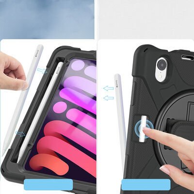Apple iPad Mini 2021 (6.Nesil) Patinda Defender Tablet Silikon