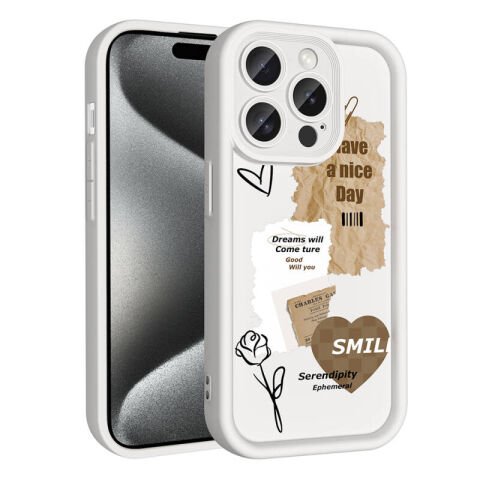 Apple iPhone 14 Pro Kılıf Kamera Korumalı Baskılı Arka Yüzey Patinda Klas Kapak