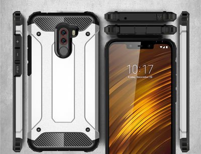 Xiaomi Pocophone F1 Kılıf Patinda Crash Silikon Kapak