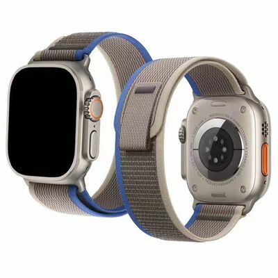 Apple Watch 42mm Patinda KRD-77 Hasır Kordon