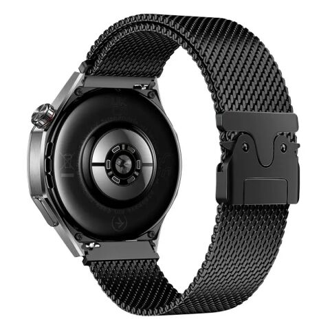 Xiaomi Amazfit Pace Patinda KRD-25 22mm Metal Hasır Kordon