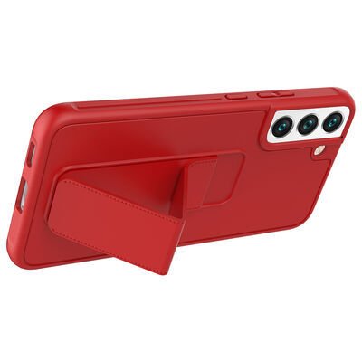 Galaxy S22 Kılıf Patinda Qstand Kapak