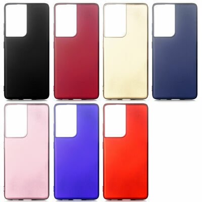 Galaxy S21 Ultra Kılıf Patinda Premier Silikon Kapak