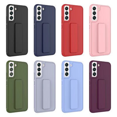 Galaxy S22 Kılıf Patinda Qstand Kapak