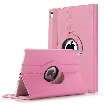 Apple iPad 9.7 2018 (6.Nesil) Patinda Dönebilen Standlı Kılıf