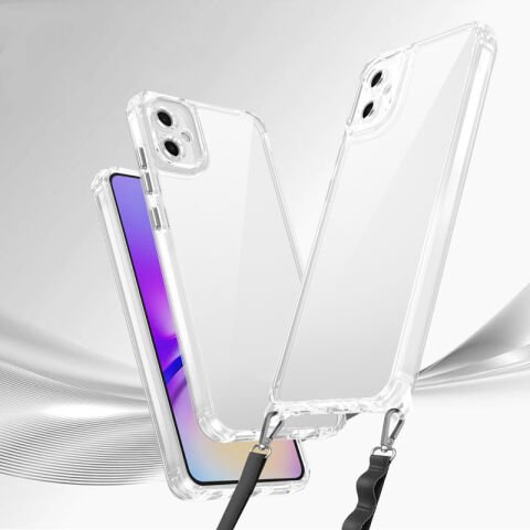 Galaxy A06 Kılıf Airbagli Takılabilir Askı Aparatlı Patinda Snap Silikon Kapak