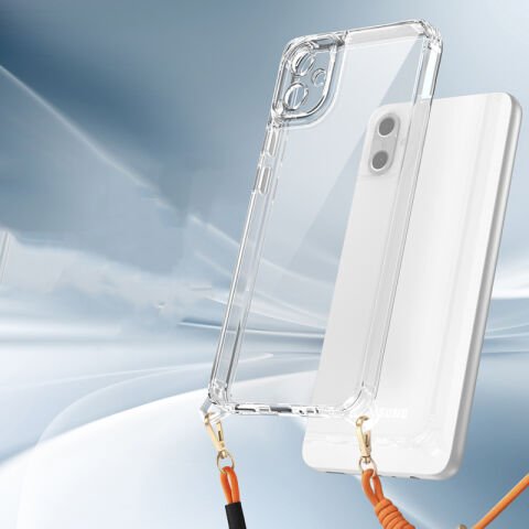 Galaxy A06 Kılıf Airbagli Takılabilir Askı Aparatlı Patinda Snap Silikon Kapak