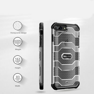 Apple iPhone 8 Plus Kılıf Wlons Mit Kapak