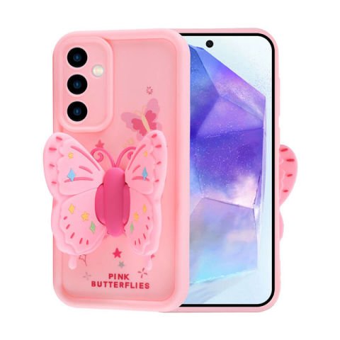 Galaxy A35 Kılıf Kamera Korumalı Figür Tasarımlı Patinda Kapya Kapak