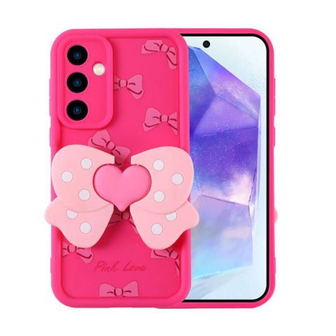 Galaxy A35 Kılıf Kamera Korumalı Figür Tasarımlı Patinda Kapya Kapak