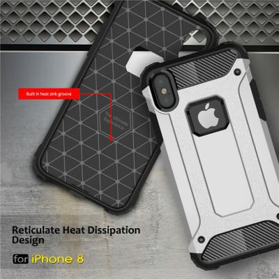 Apple iPhone X Kılıf Patinda Crash Silikon Kapak