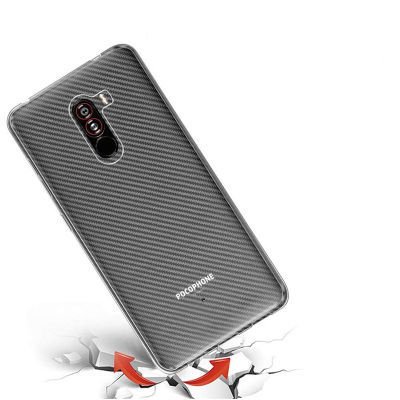 Xiaomi Pocophone F1 Kılıf Patinda Süper Silikon Kapak