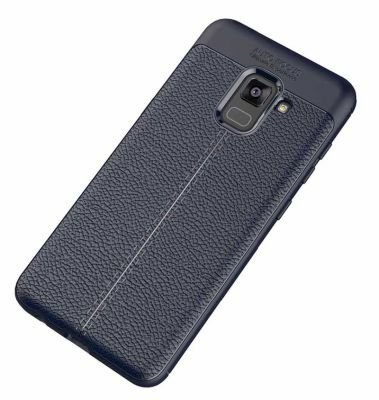 Galaxy A8 Plus 2018 Kılıf Patinda Niss Silikon Kapak