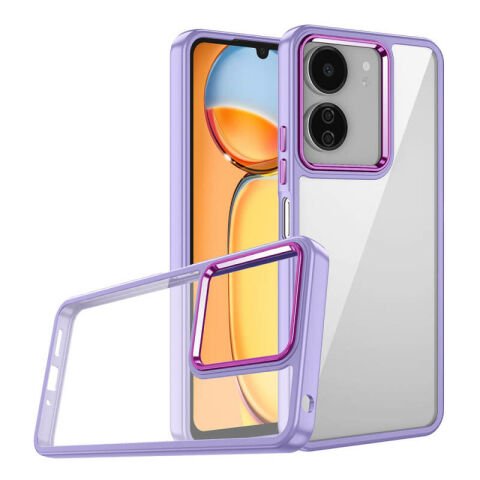 Xiaomi Poco C65 Kılıf Patinda Flora Kapak