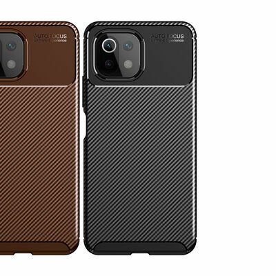 Xiaomi Mi 11 Lite Kılıf Patinda Negro Silikon Kapak