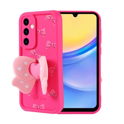 Galaxy A15 Kılıf Kamera Korumalı Figür Tasarımlı Patinda Kapya Kapak