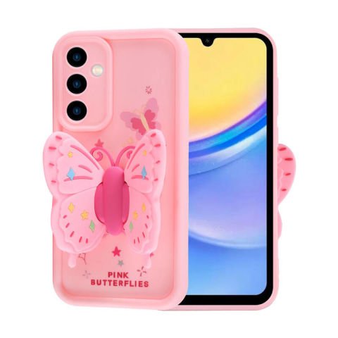 Galaxy A15 Kılıf Kamera Korumalı Figür Tasarımlı Patinda Kapya Kapak