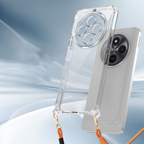 Xiaomi Redmi 14C 4G Kılıf Airbagli Takılabilir Askı Aparatlı Patinda Snap Silikon Kapak