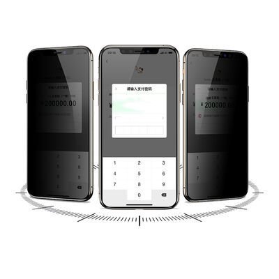 Apple iPhone 12 Pro Davin 5D Privacy Cam Ekran Koruyucu