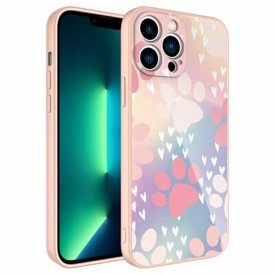 Apple iPhone 11 Pro Max Kılıf Kamera Korumalı Desenli Sert Silikon Patinda Epoksi Kapak