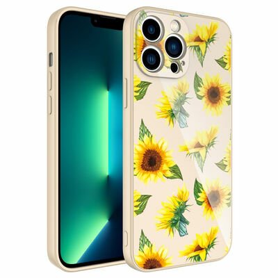 Apple iPhone 11 Pro Max Kılıf Kamera Korumalı Desenli Sert Silikon Patinda Epoksi Kapak