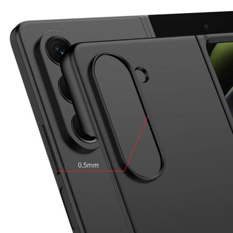 Galaxy Z Fold 5 Kılıf Patinda Sert Kıpta Kapak