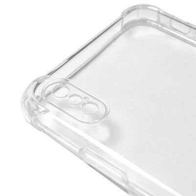 Apple iPhone X Kılıf Patinda Kamera Korumalı Nitro Anti Shock Silikon
