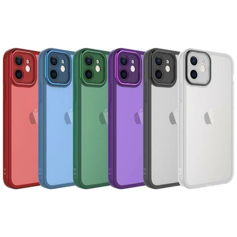 Apple iPhone 11 Kılıf Kamera Korumalı Transparan Patinda Post Kapak